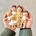 Customized Dollhouse family art dolls 1:12 - made to order - make your own doll family - current turn around - up to 4 weeks product logo