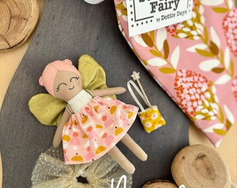 Surprise fairy doll unboxing toy set handmade by Dottie Days - “Amara”