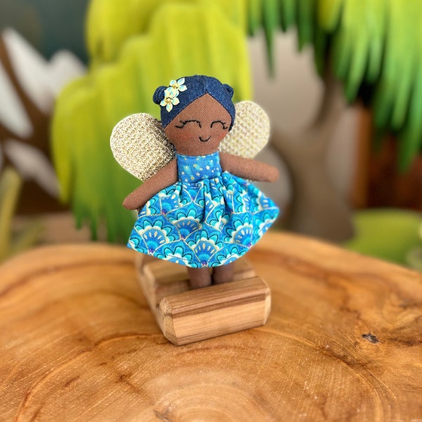 Tiny Collectable “Greta” doll by Dottie Days.