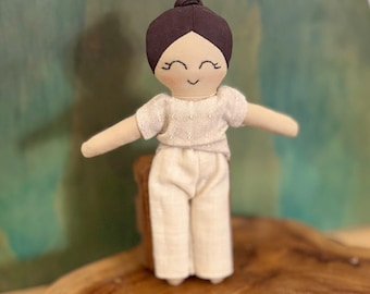 Handmade Dollhouse adult size doll 14cm - ready made