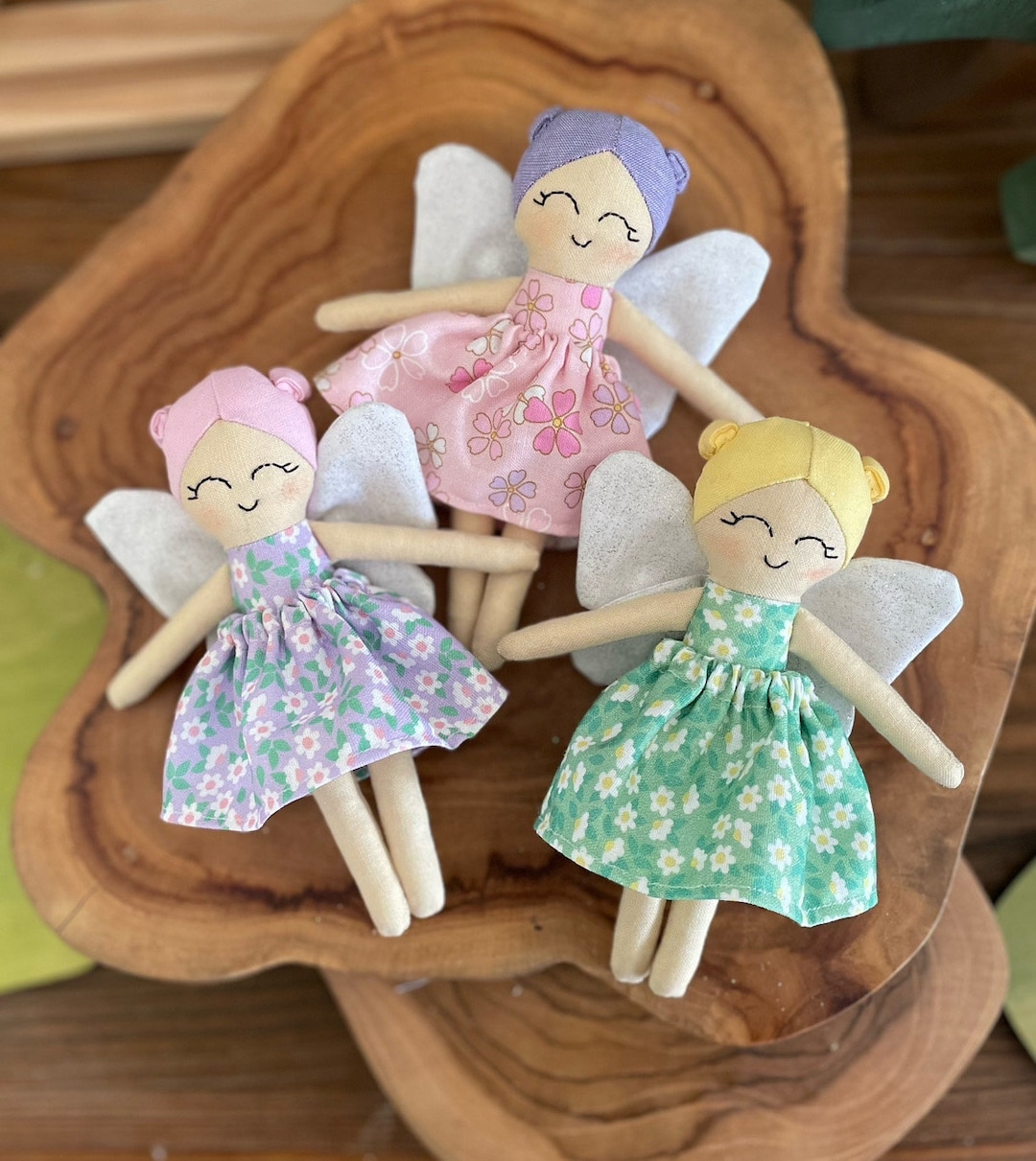 Custom Fairy Art Doll: Handmade Cloth Keepsake - Dottie Days - Etsy