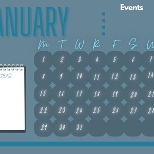 2023 Calendar, Digital Poster, Yearly Poster, Printable Planner