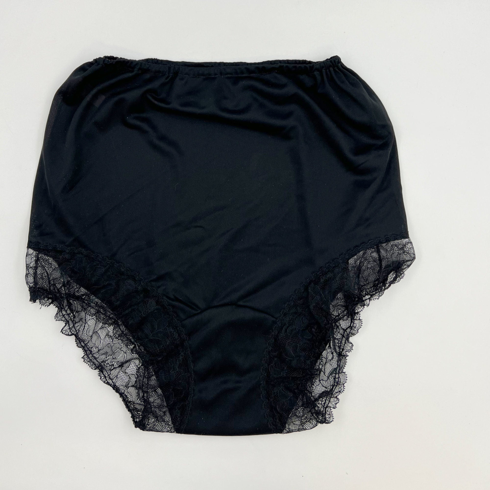 VINTAGE STYLE NYLON acetate directoire knickers panties size 24