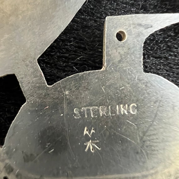 Vintage Mik Stousland Sterling Bird Pin | Moderni… - image 3