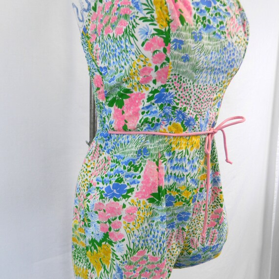 Vintage 60s Playsuit ... Swimsuit .... Bathing Su… - image 5