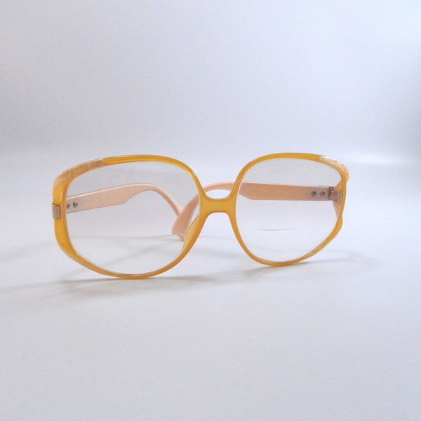 Vintage 1980s Christian Dior Glasses ... Oversized Glasses With Prescription Lenses ... Model # 2320 70