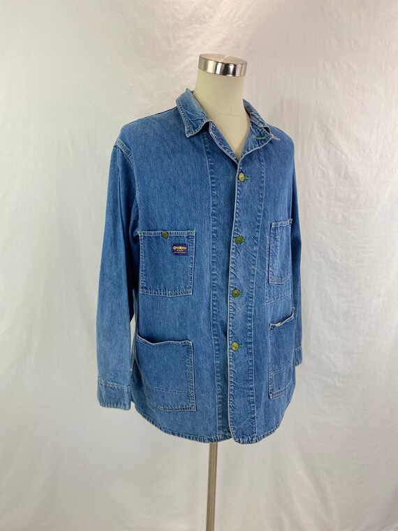 Vintage Denim Barn Coat .... Osh Kosh Chore Coat .