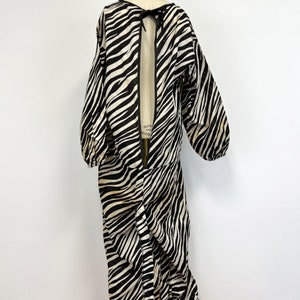 Vintage 1930s Halloween Costume Child Size Zebra Costume 3 Pieces image 7