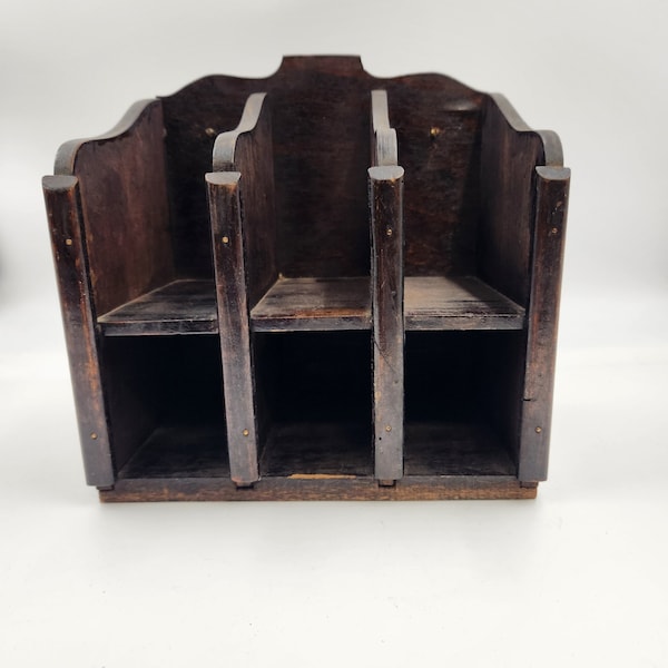 Desk Organizer Vintage Etsy