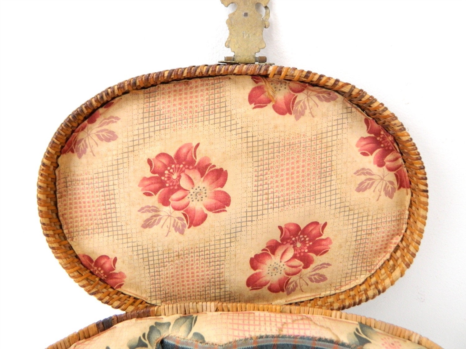 Vintage 1930's Teapot & Teacup Basket Carrier/purse Etsy Ireland
