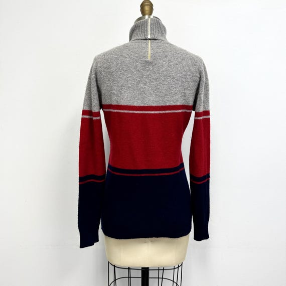 Street Vintage Cardigan Turtleneck Sweater