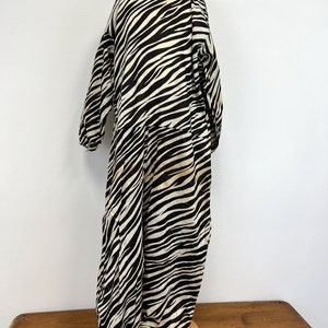 Vintage 1930s Halloween Costume Child Size Zebra Costume 3 Pieces image 6