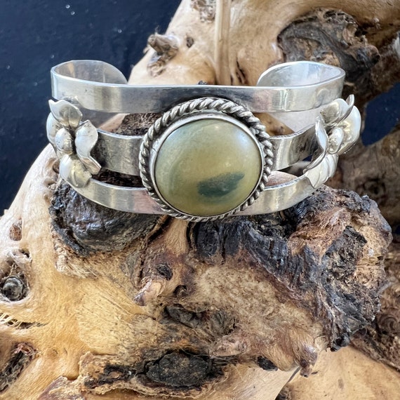 Silver Agate Cuff - image 1