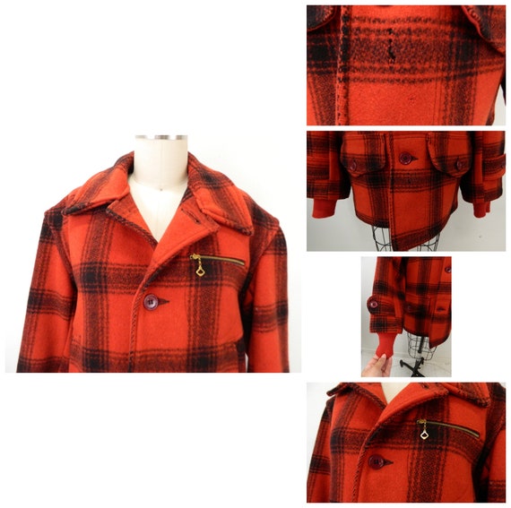 Vintage 1940s Hunting Coat & Pants Set Red Black Buffalo Plaid Sport Coat  Set JC Higgins Suit Size 38 Fishing Lumberjack Wool -  Norway
