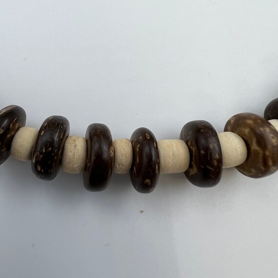 Vintage Wooden Scottie Dog Bead Necklace - image 5