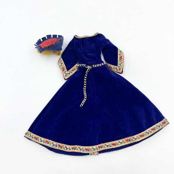 Vintage 1960s Barbie Dress  #873 | Little Theatre Guenevere Costume