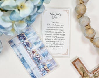 Lord&#39;s Supper Prayer Card