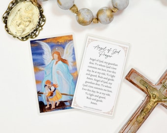 Guardian Angel Prayer Card