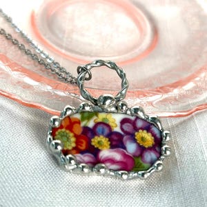 Broken China Pendant