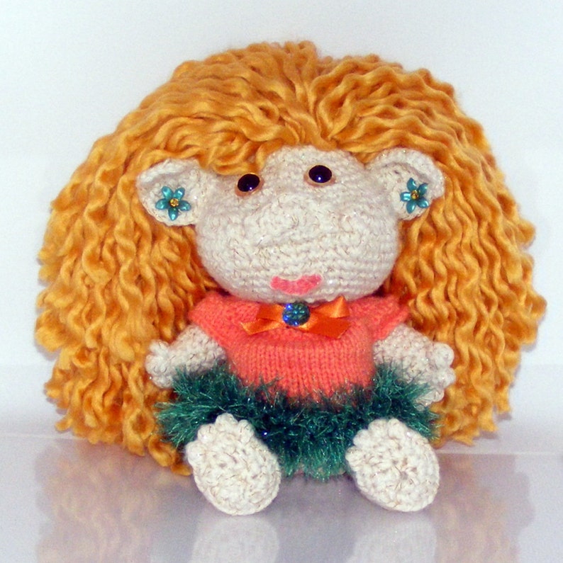 crochet troll doll