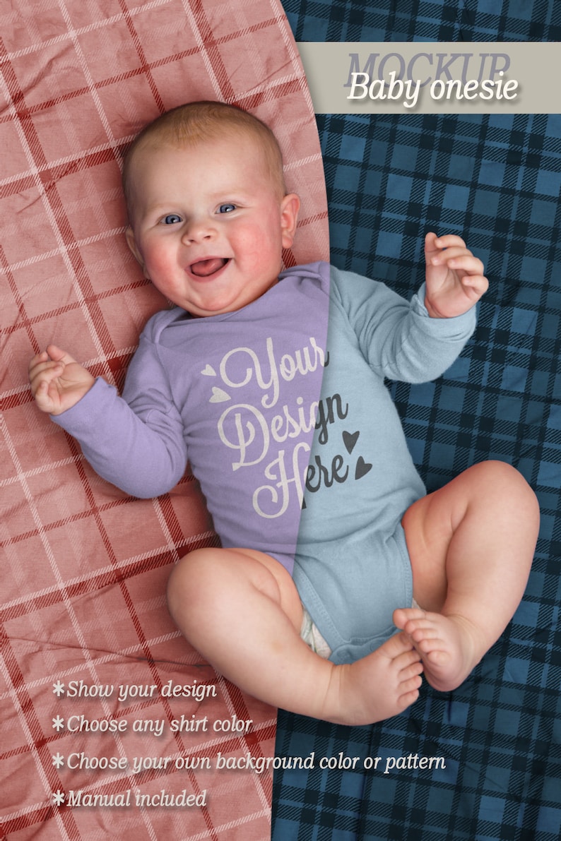 Download Simple Easy To Use Photorealistic Psd Smart Object Present Print Baby Onesie Mock Up Bodysuit Mockup Photorealistic Baby Onesie Photography Art Collectibles Delage Com Br