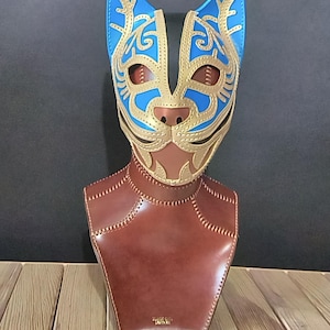 Leather Bastet Mask