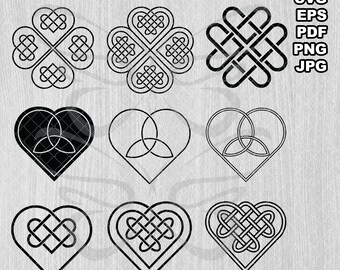 Download Celtic Heart Svg Etsy