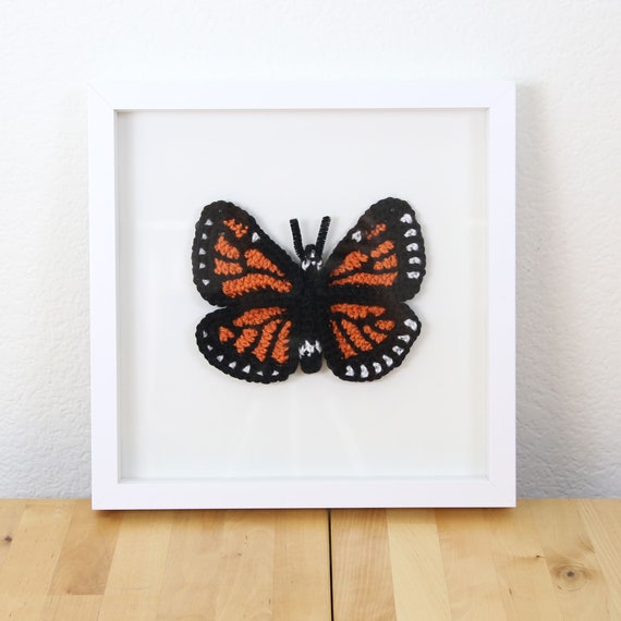 Butterfly Applique, Crochet Butterfly, Video Tutorial, Technique