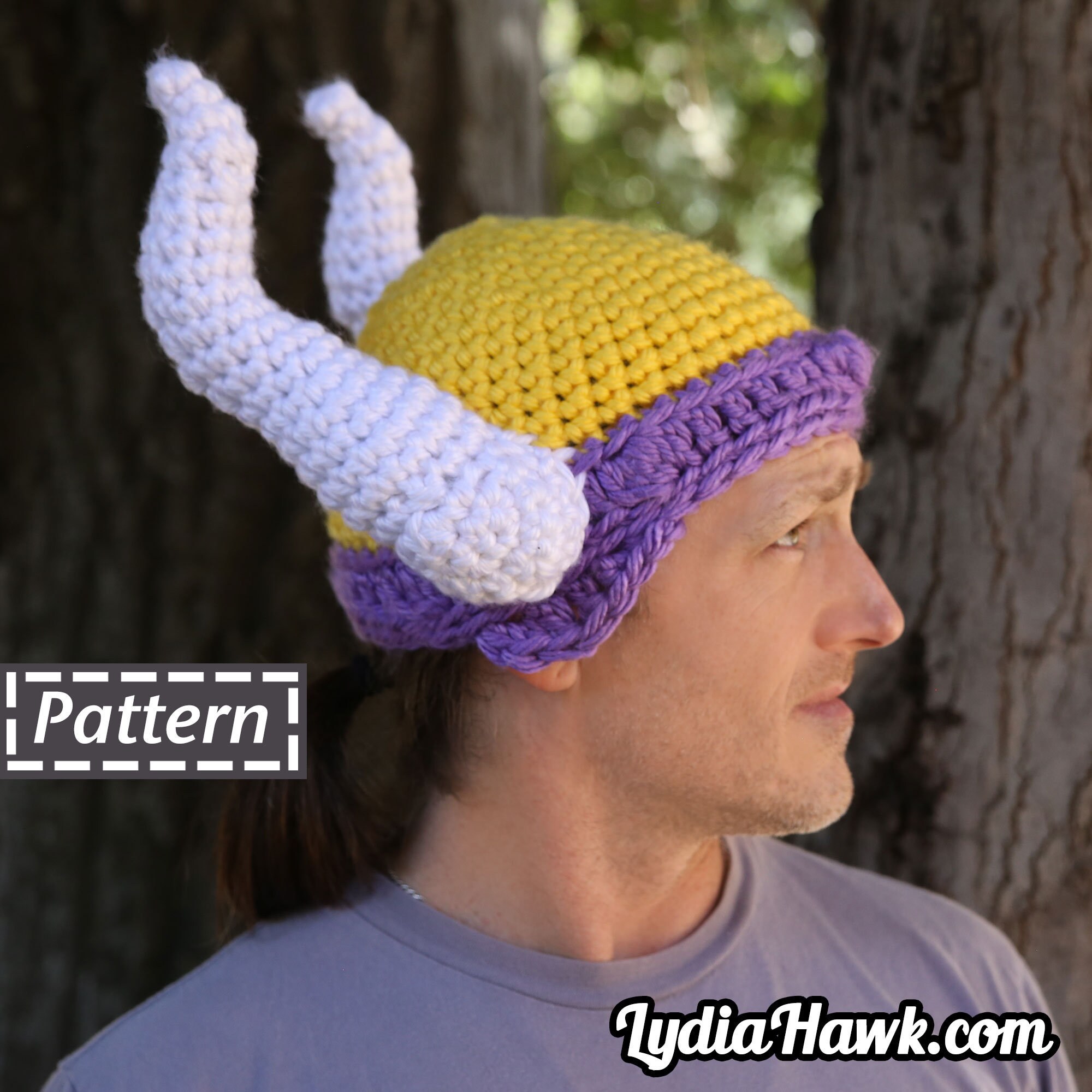 Crochet Viking Helmet Pattern Football 