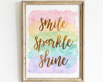 Download Smile Sparkle Shine Etsy