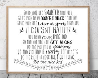 Free Free 50 Be The Nice Kid Svg SVG PNG EPS DXF File