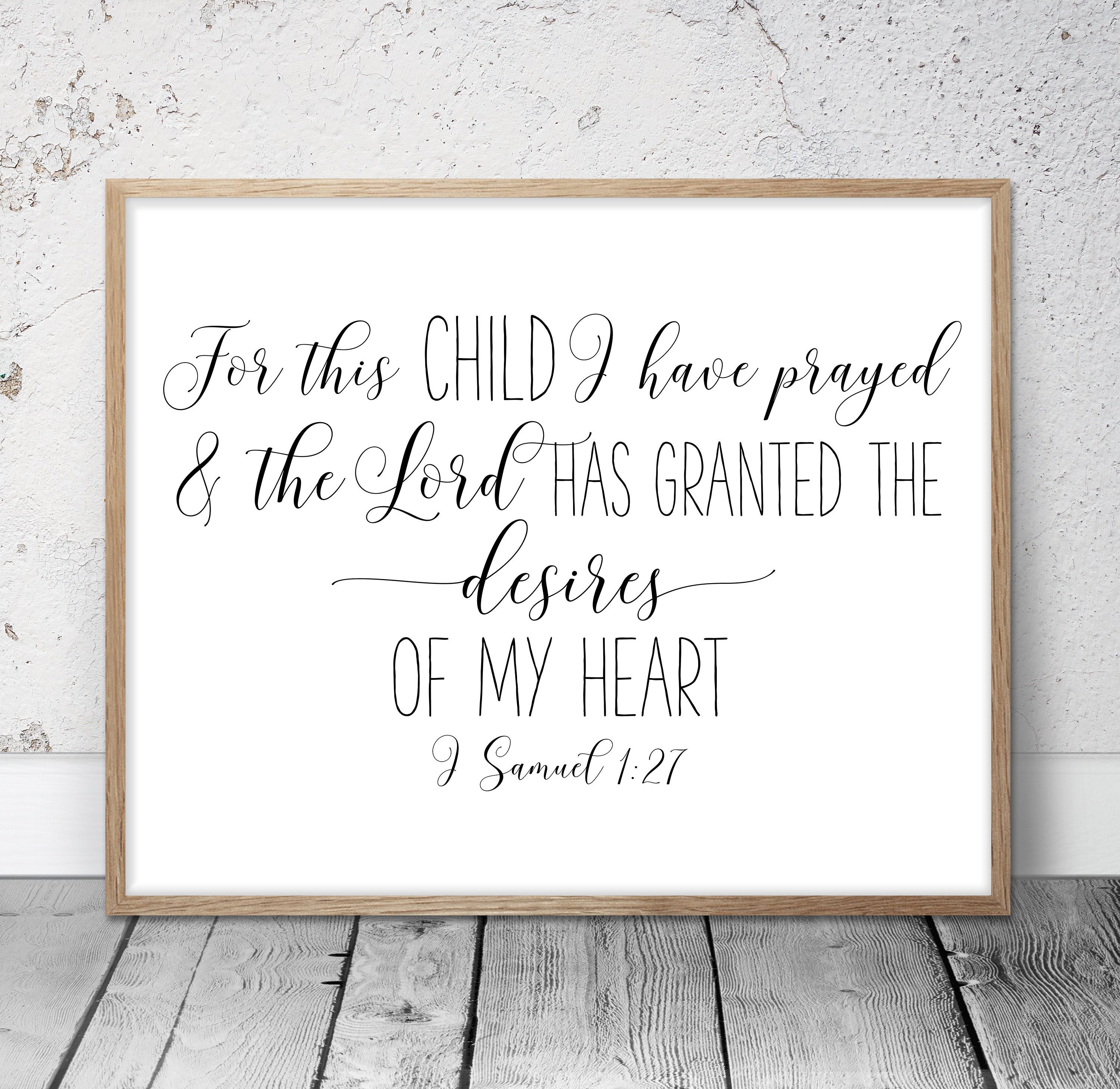 for this child i have prayed lyrics