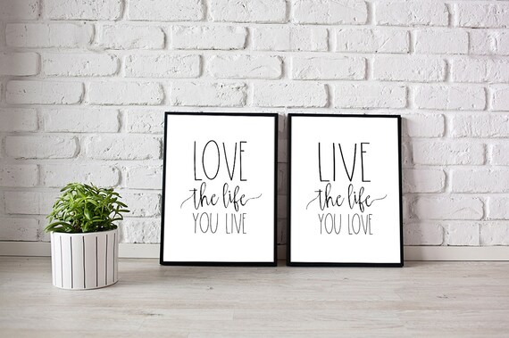 Bob Marley Zitat Liebe Das Leben Das Sie Leben Leben Die Etsy