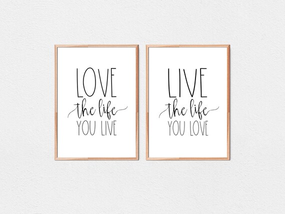 Bob Marley Zitat Liebe Das Leben Das Sie Leben Leben Die Etsy