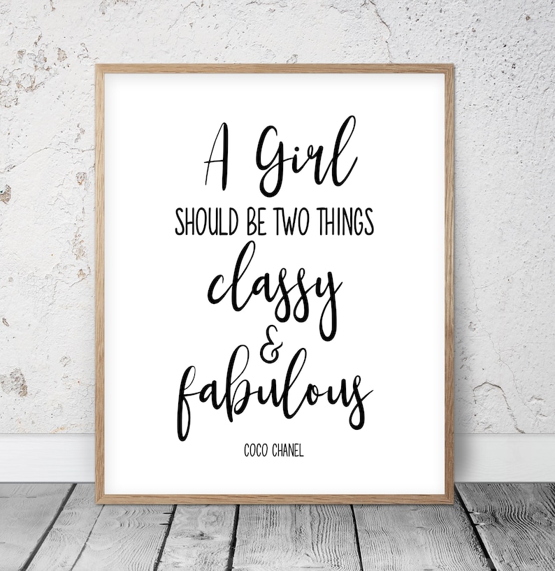 Set of 6 Inspirational Quotes Girls Room Decor Dorm Room Etsy