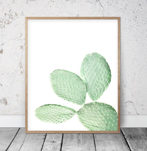 Cactus Poster Cactus Art Print Cacti Printable Cactus | Etsy