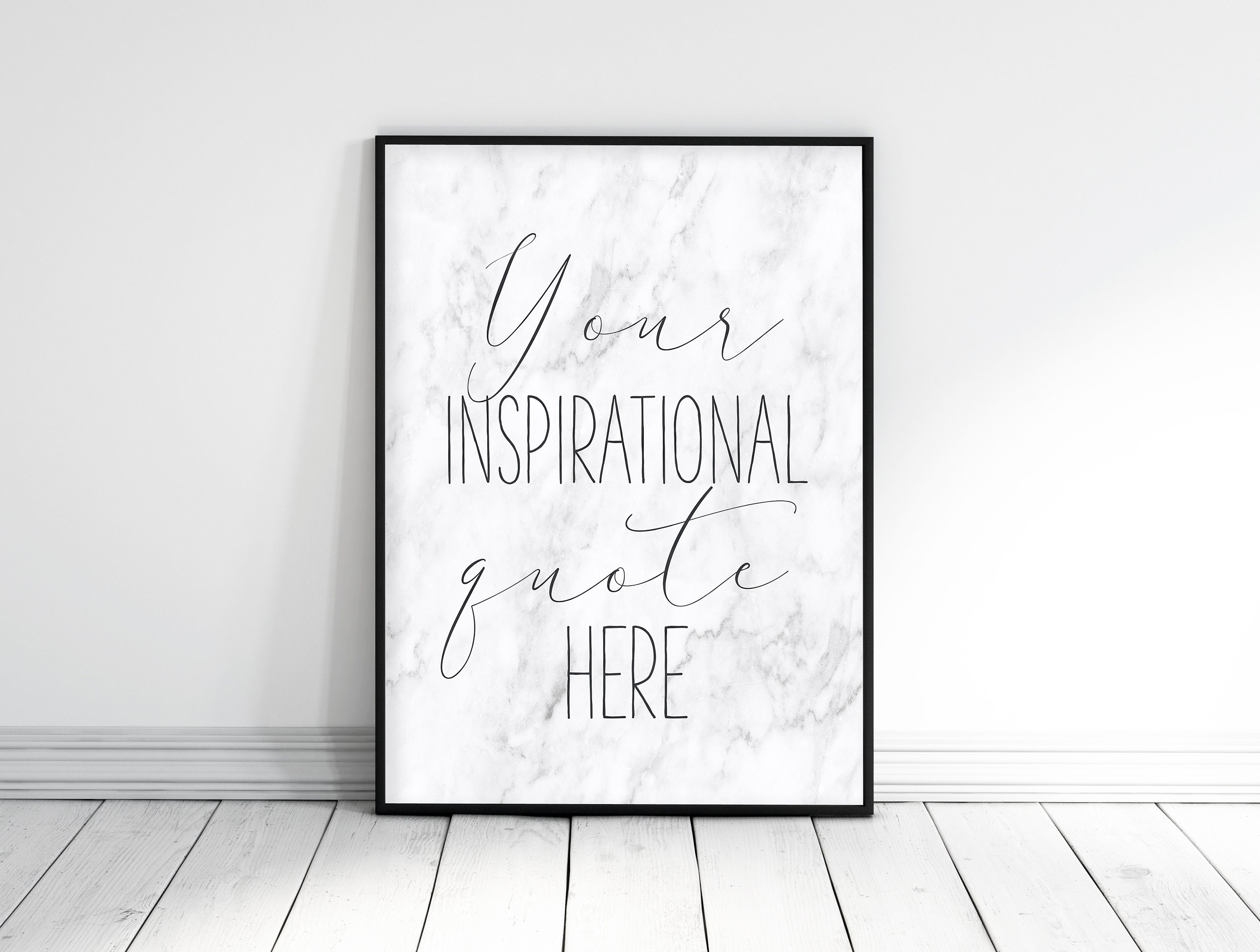 Custom Text Print Custom Words Personalized Printable Wall  Etsy