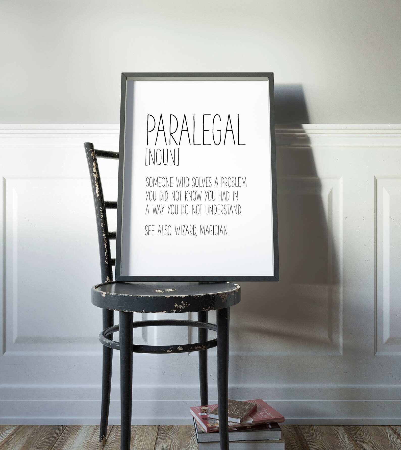 Paralegal Funny Definition Print Definition Printable Wall | Etsy