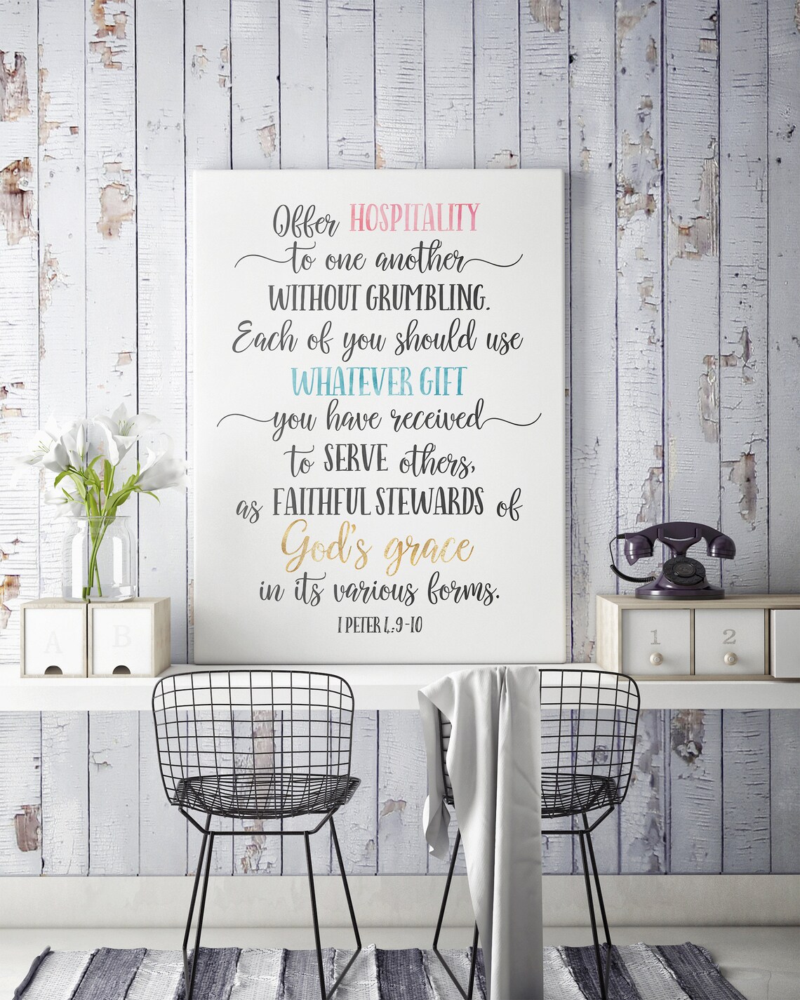 Offer Hospitality To One Another 1 Peter 4 9 10 Bible Verse Etsy offer-hospitality-to-one-another-1-peter-4-9-10-bible-verse-etsy