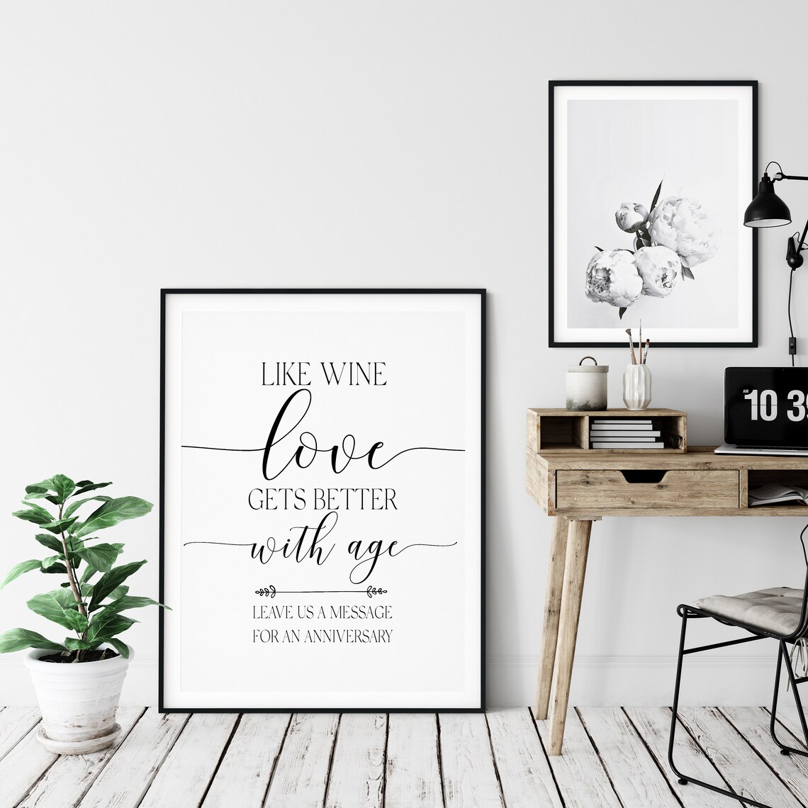 Wedding Message in a Bottle Printable Wedding Signs Wedding | Etsy