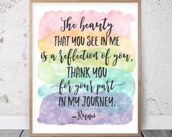 Motivational Quote Empowerment Inspirational Quote Reassurance Quote for all Self-reflection Quote Printable Instant Download Wall Art