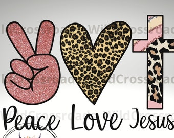 Free Free 235 Peace Love Jesus Svg Free SVG PNG EPS DXF File