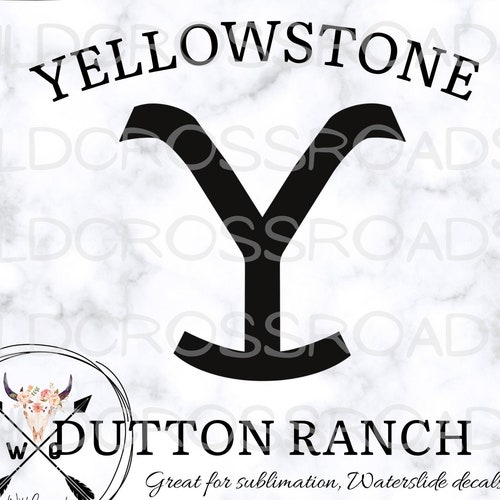 Yellowstone Dutton Ranch SVG PNG JPEG Instant Digital | Etsy