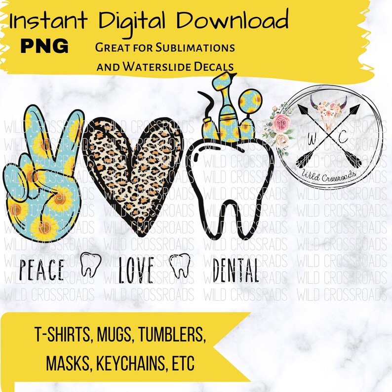 Free Free 279 Peace Love Dental Svg SVG PNG EPS DXF File