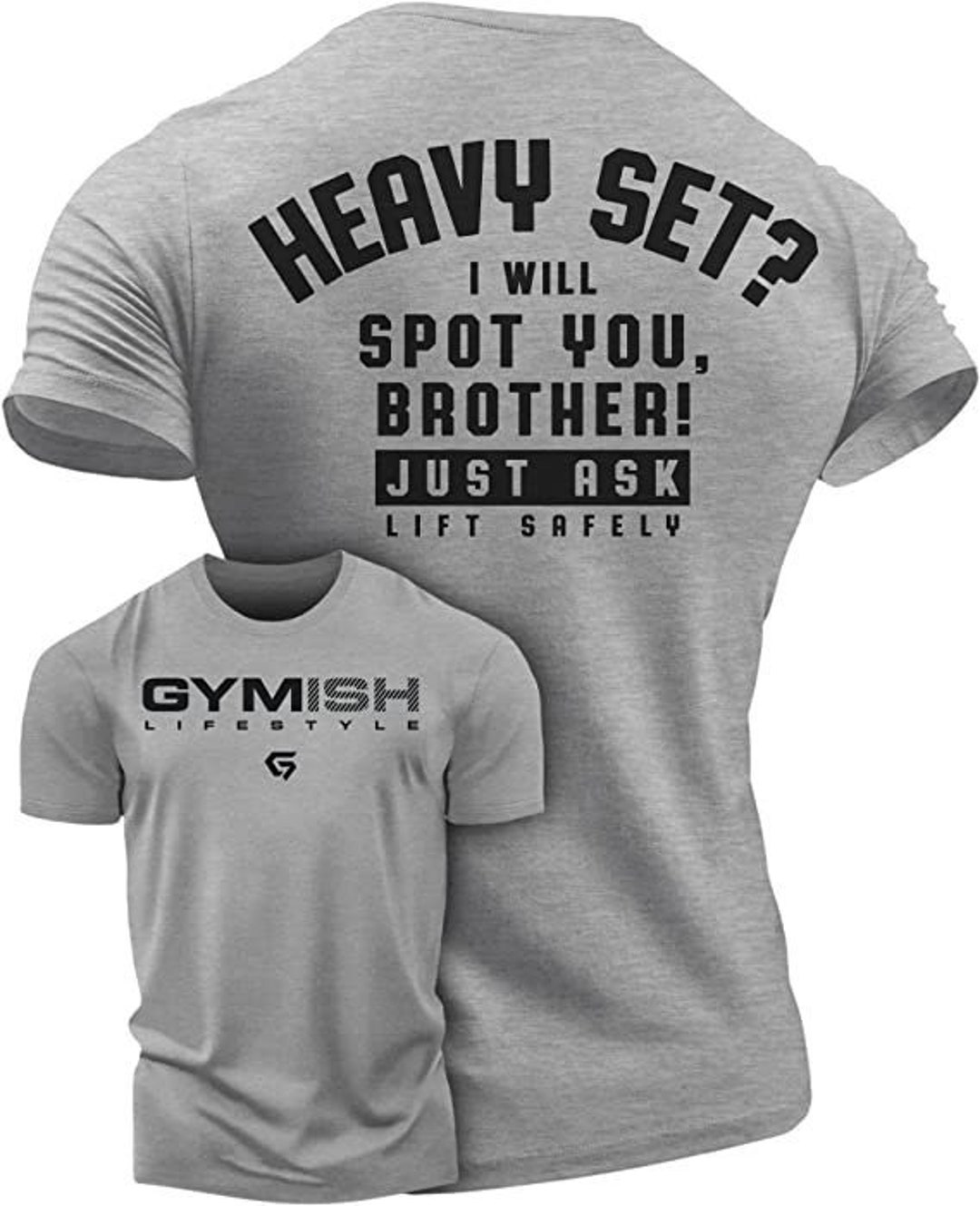 043. Spotter Workout Tshirt Funny Gym Shirts Lifting Etsy