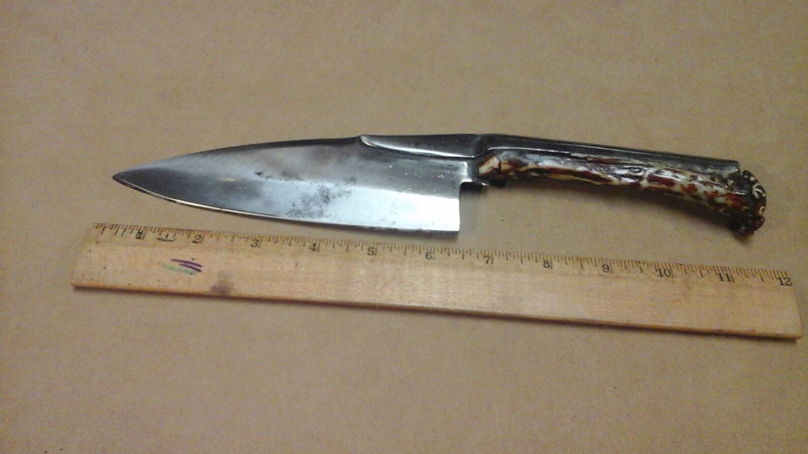 Item 26. Knife made from sheep shear. 6 3/4 inch blade. Etsy