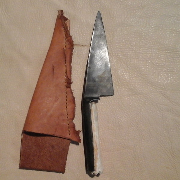 Leg Sheath Knife Etsy