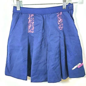 Vintage Fils 90s Pleated Tennis Skort Size XXS Waist 25