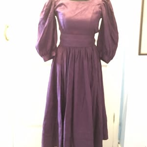 Beautiful Classic Laura Ashley Dress . 1980s. Made in the UK. Size 10