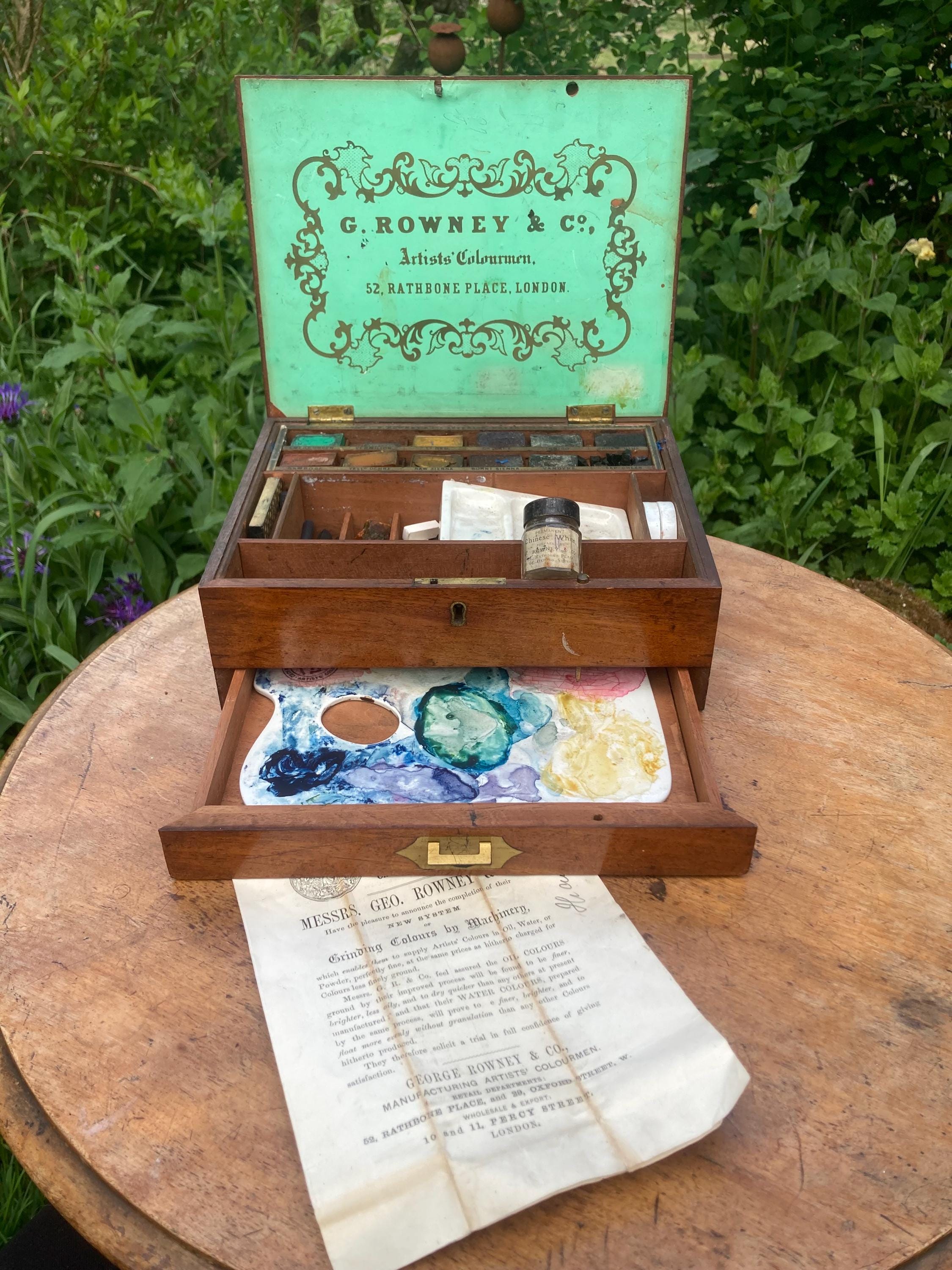 【DISCERNMENT】Vintage Painting Box Sleeve T DISCERNMENT】Vintage Painting Box Sleeve T il_340x270